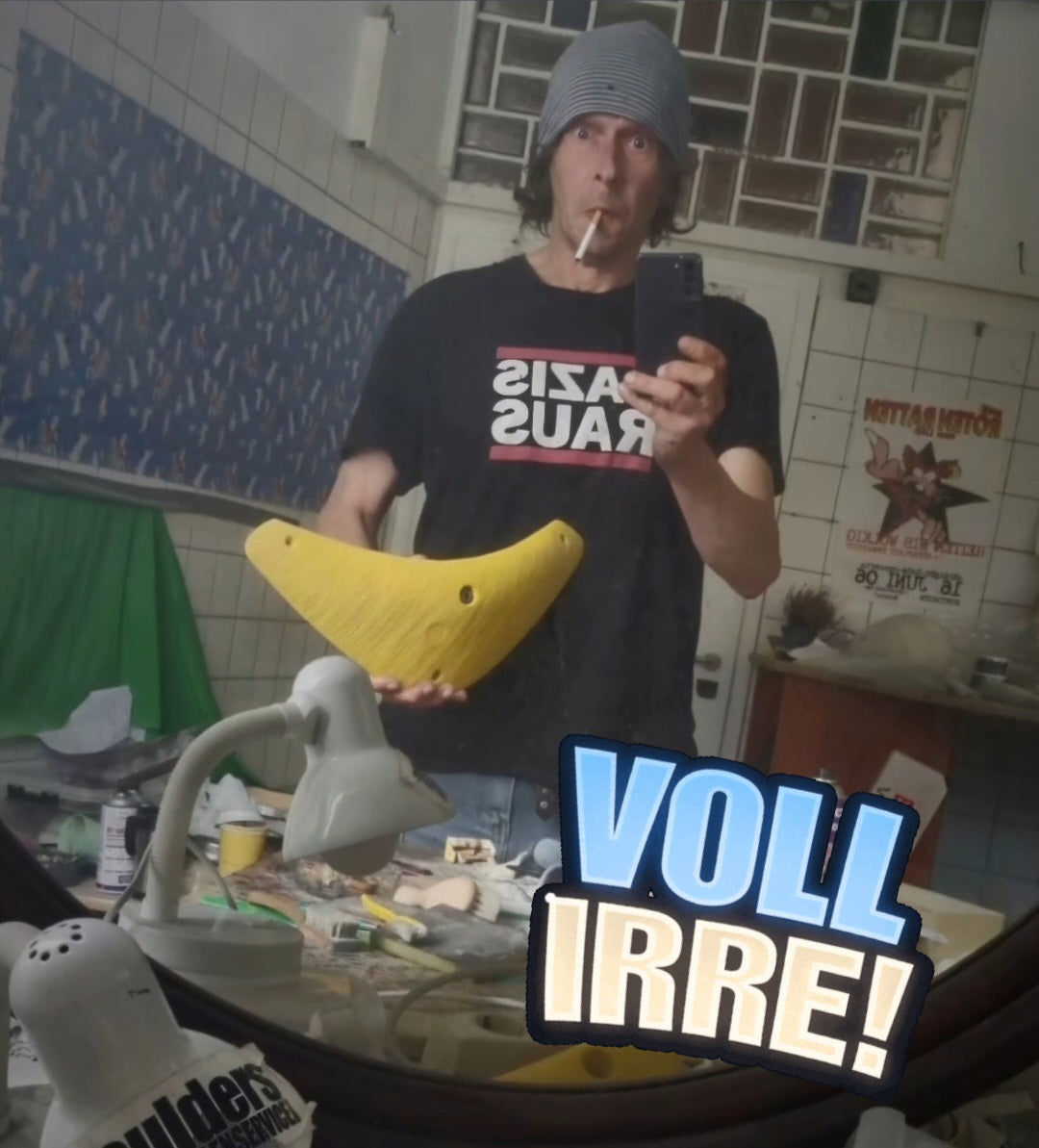 157 Wandwütige Vollklatscher